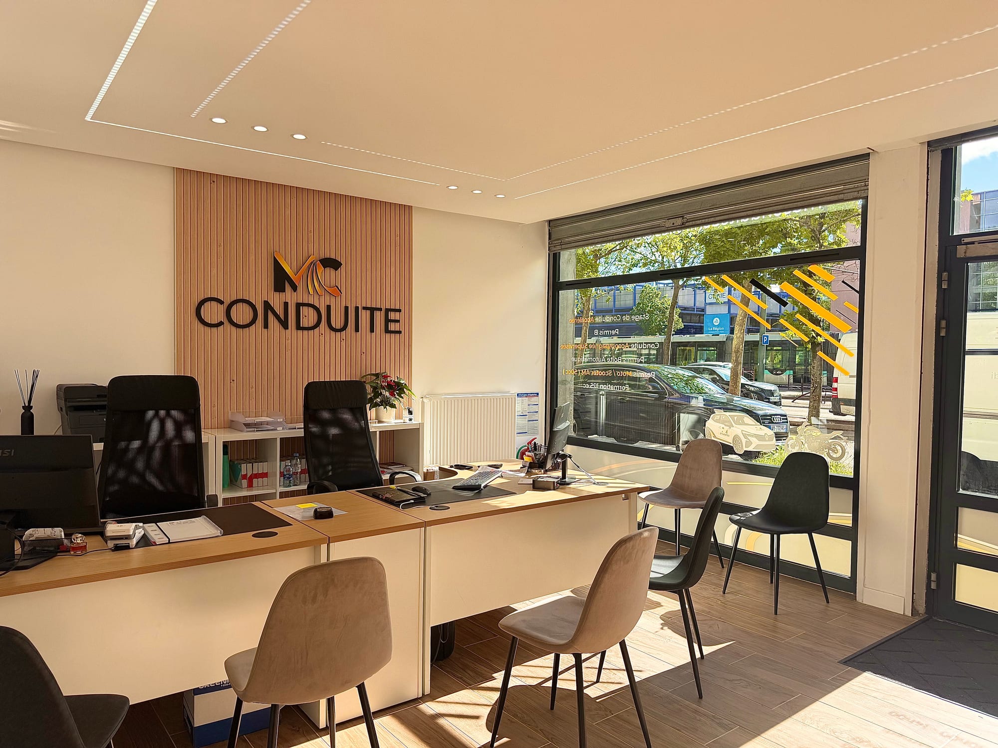 L’accueil de MC Conduite à Échirolles